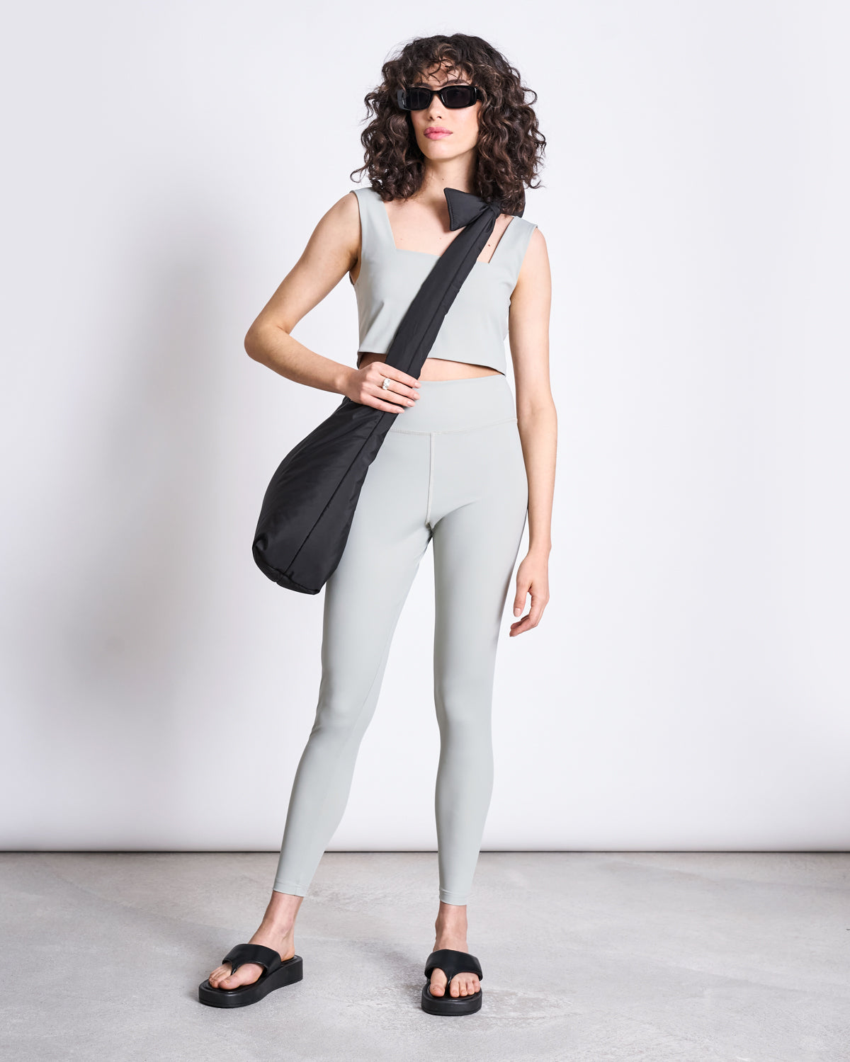 ACTIVE LEGGINGS HALLIN GLACIAL GREEN leggings jan-n-june 2