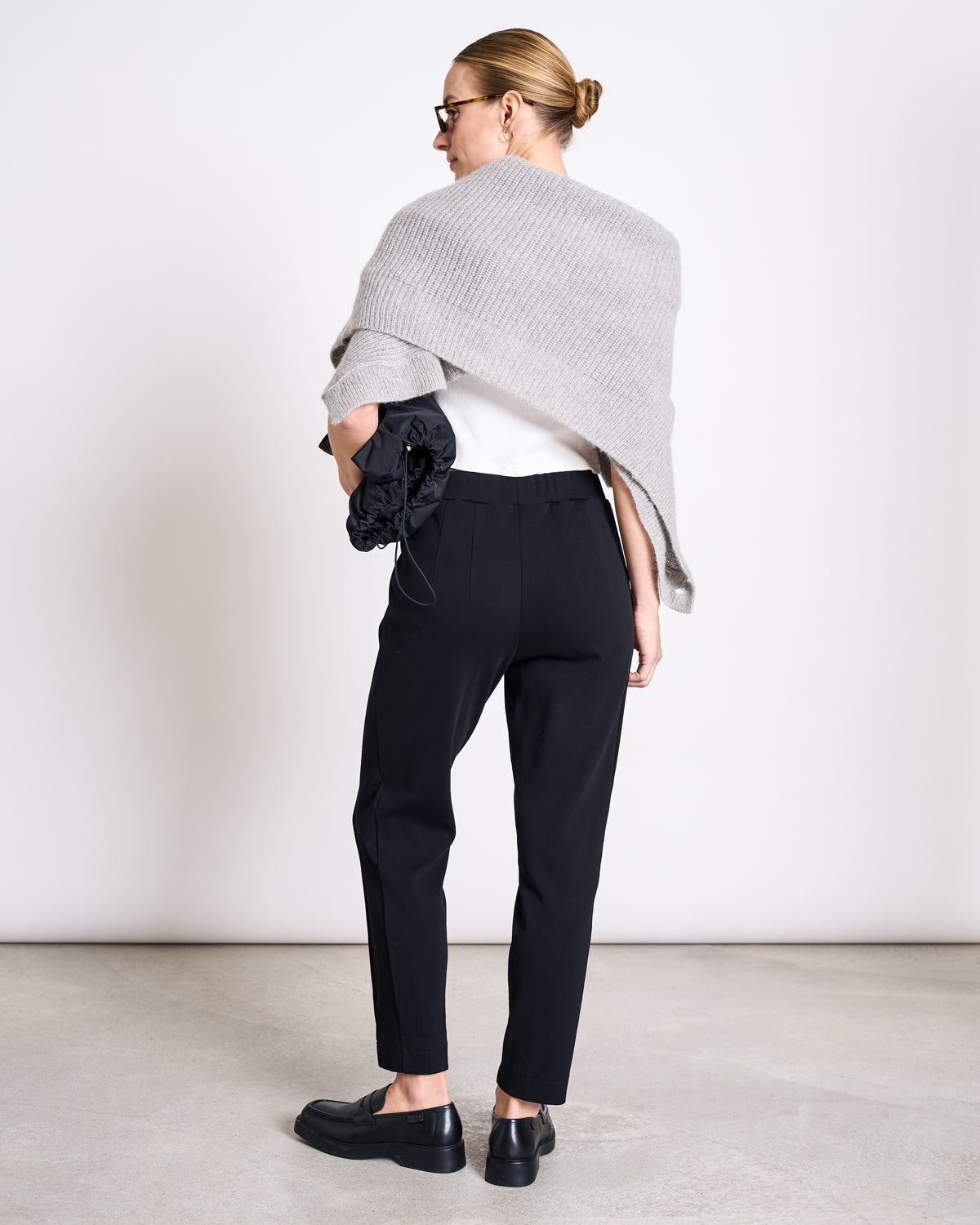 PANTS KAMA BLACK GOTS Slim Pants jan-n-june 2