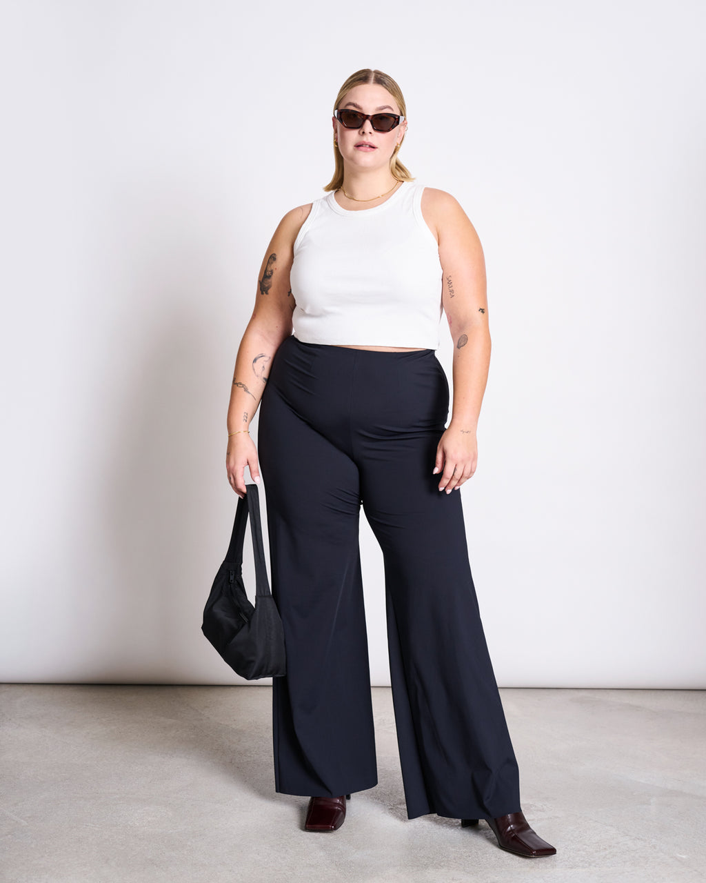 WIDE PANTS MARLENE BLACK Wide Pants jan-n-june 4