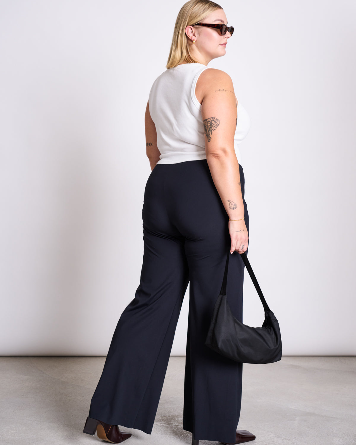 WIDE PANTS MARLENE BLACK Wide Pants jan-n-june 6