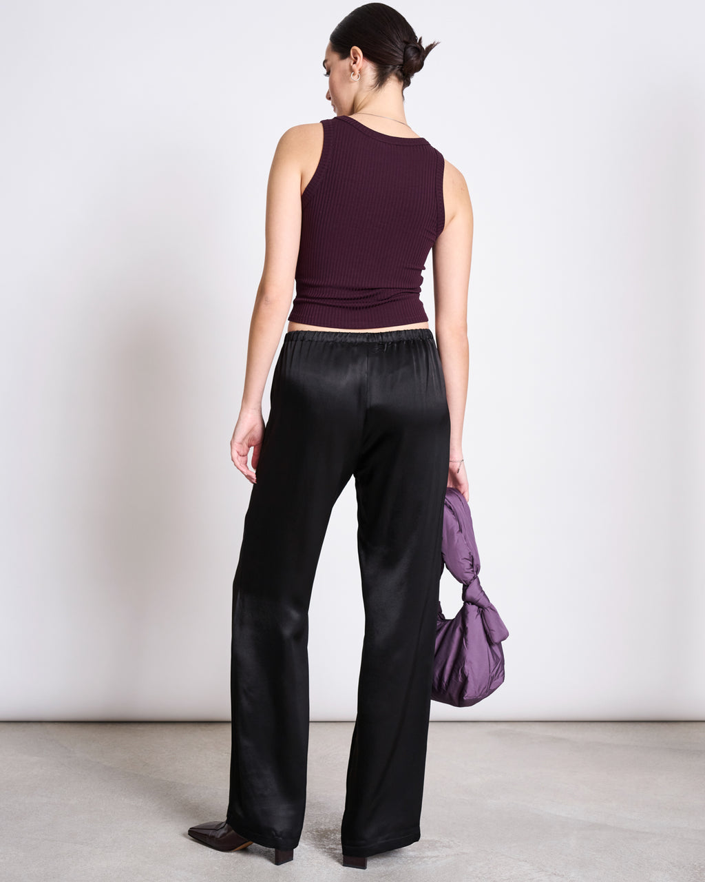 TENCEL™ LYOCELL RIB TANK TOP PORTO CHERRY LACQUER T-shirt jan-n-june 3