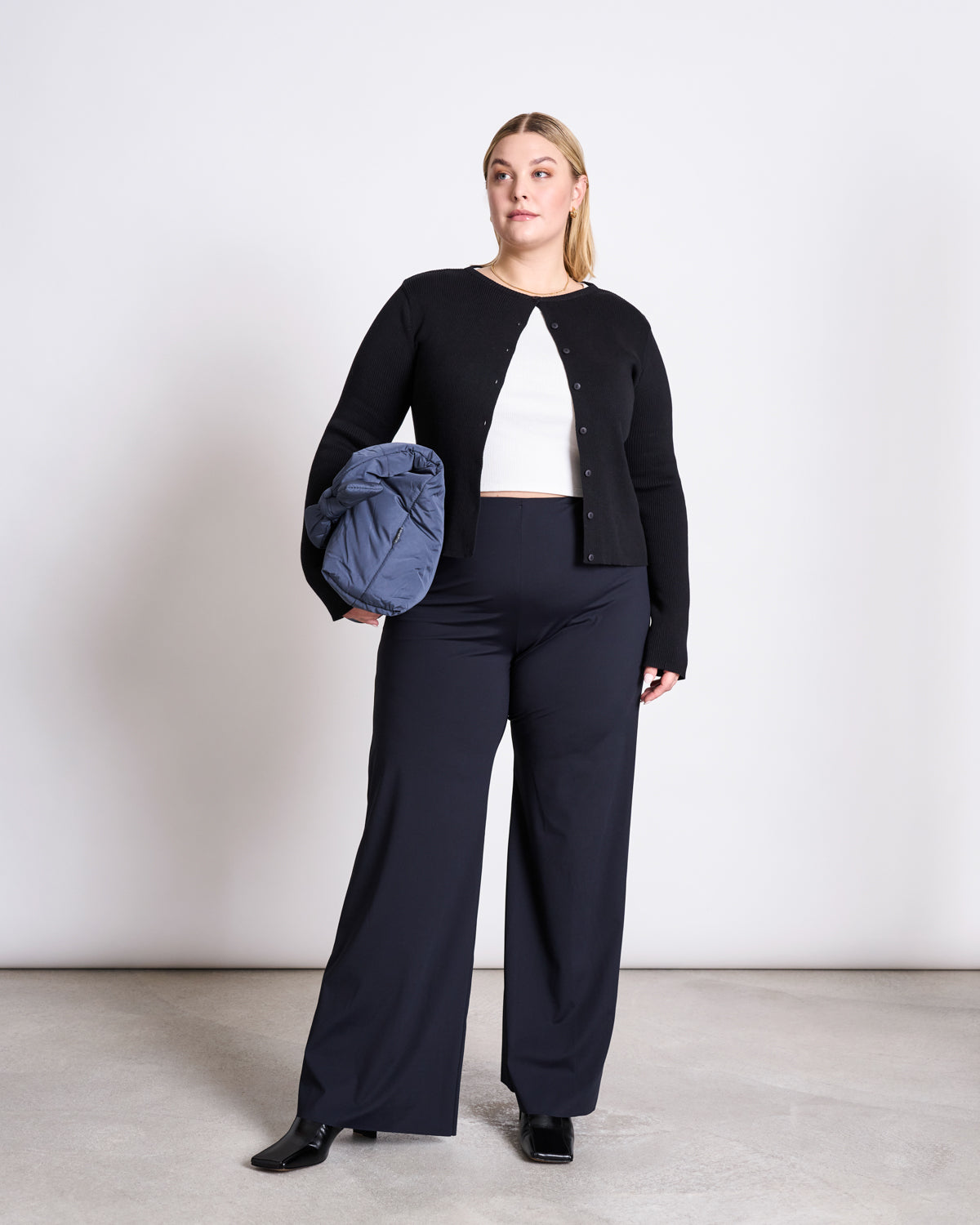 CREWNECK CARDIGAN GLIMT BLACK GOTS Cardigans jan-n-june 13