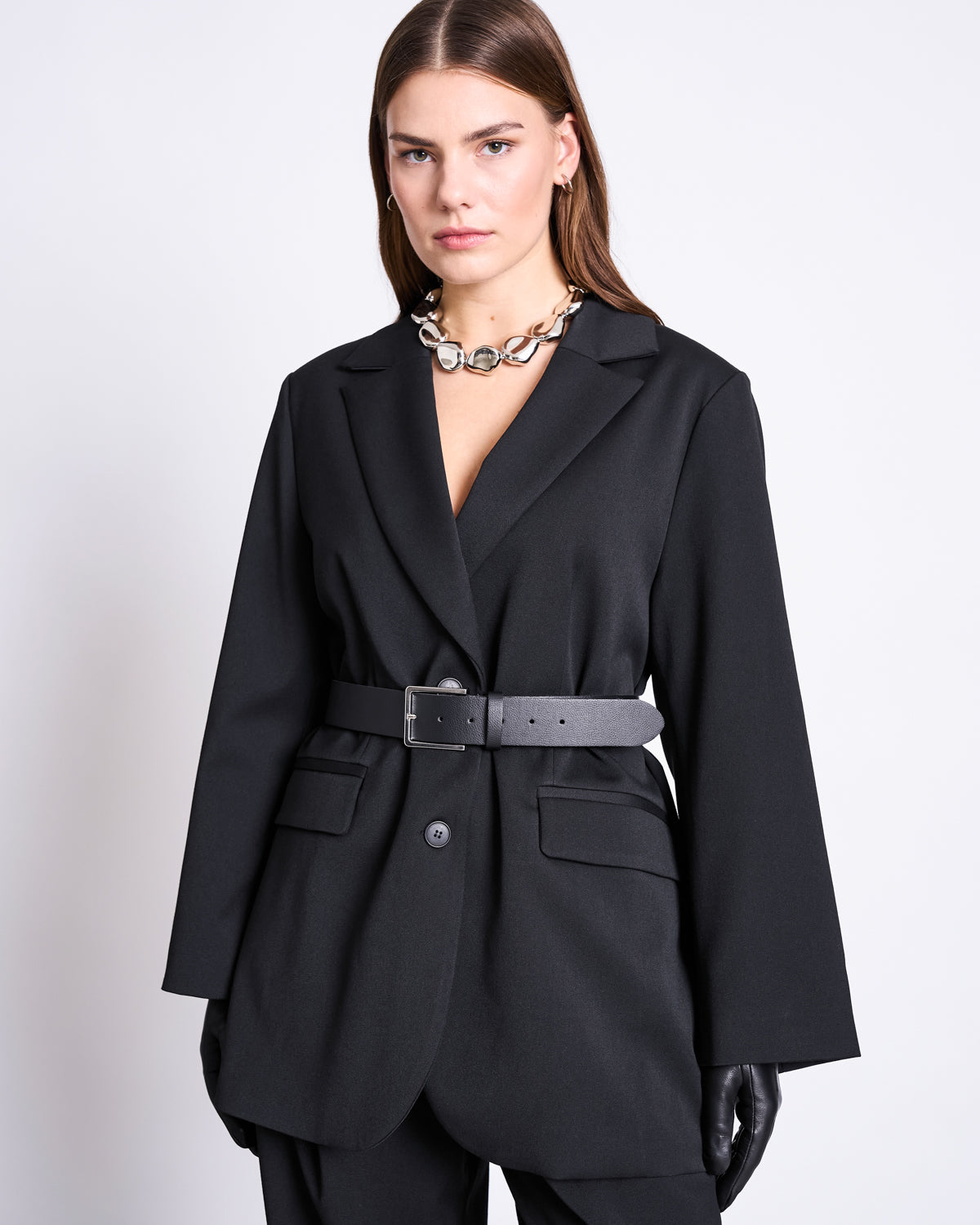 BELT FILSO BLACK SILVER Accessories jan-n-june 2