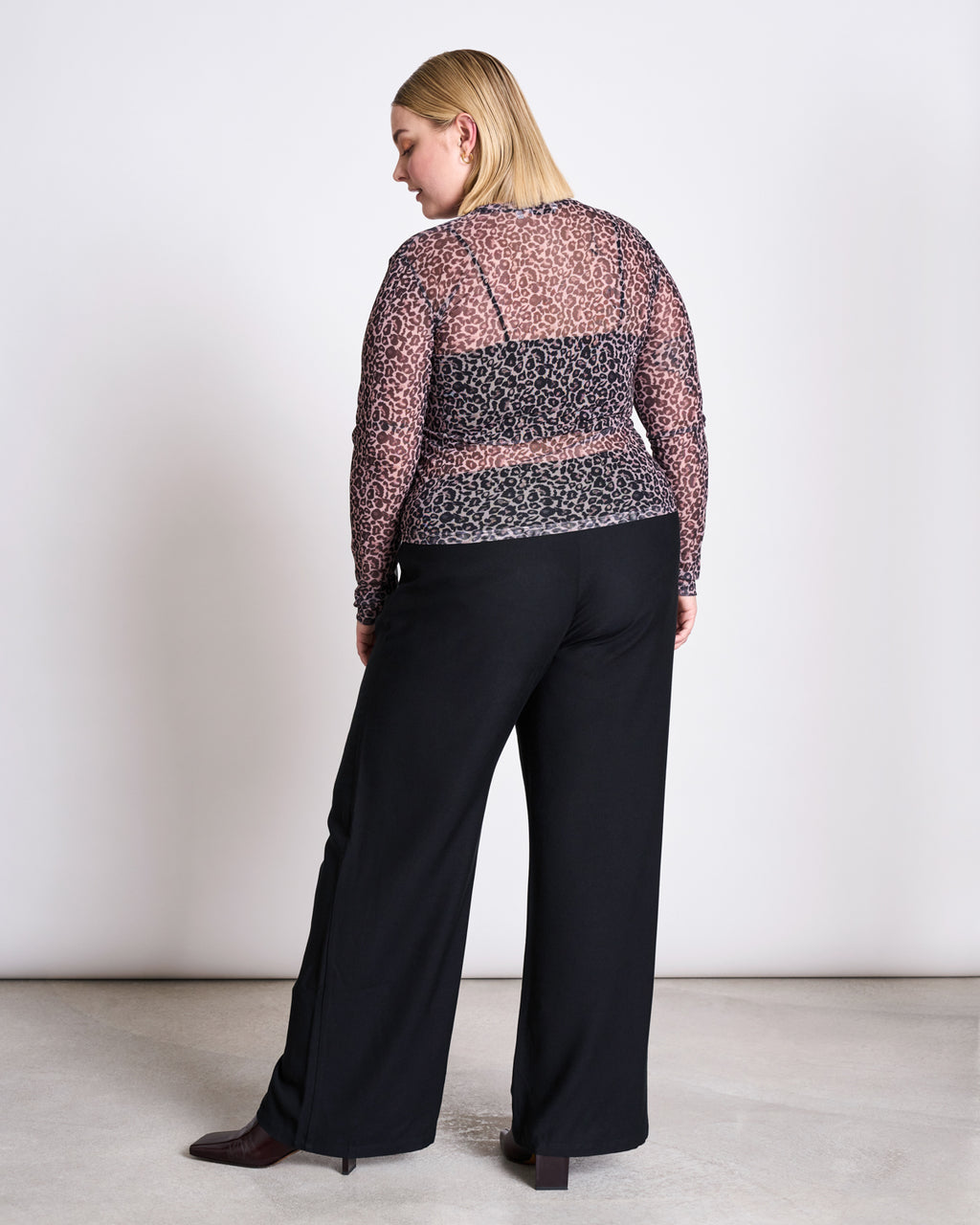MESH LONGSLEEVE DORA LEO PRINT Longsleeve jan-n-june 6