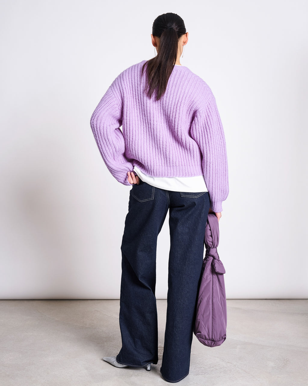 ALPACA MIX CARDIGAN WOOLY LENA LAVENDER Cardigan jan-n-june 3