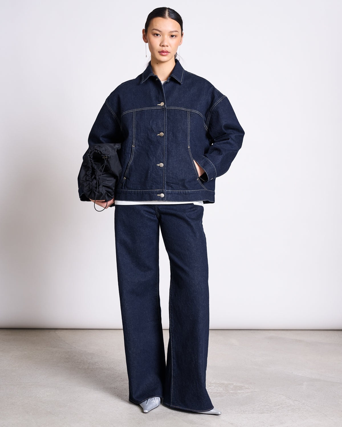 WIDE LEG JEANS TACNA DARK BLUE DENIM Pants jan-n-june 6