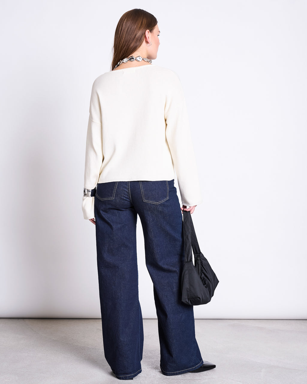 LIGHT KNIT JUMPER WILLIAMSBURG OFFWHITE GOTS Jumper jan-n-june 3
