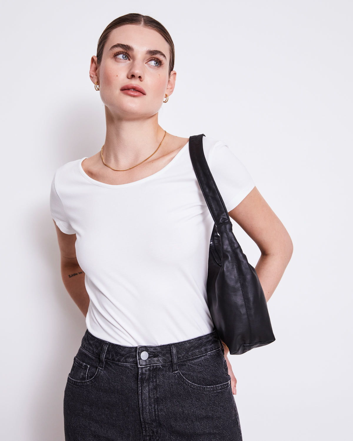 BALLERINA T-SHIRT ALOE WHITE GOTS t-shirt jan-n-june 1