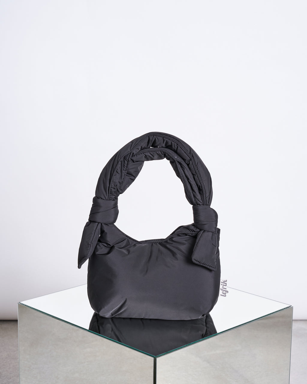 LEFRIK BAG BIWA PUFFY MINI BLACK jan-n-june 1