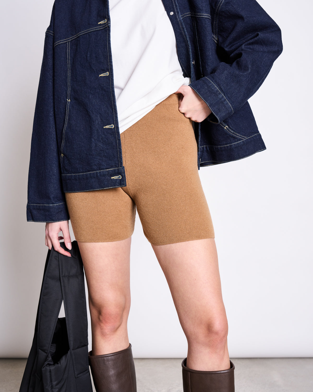 BIKER SHORTS ALVA WOOD Shorts jan-n-june 2