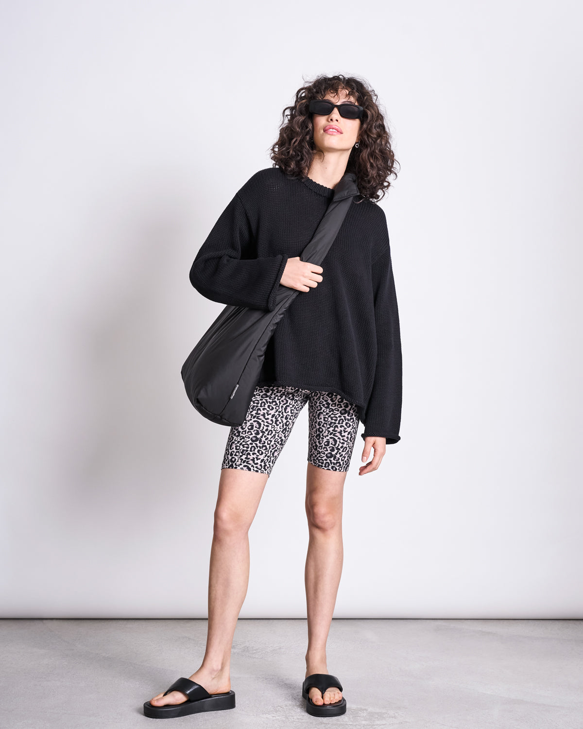 LEFRIK BAG BIWA PUFFY REGULAR BLACK jan-n-june 2