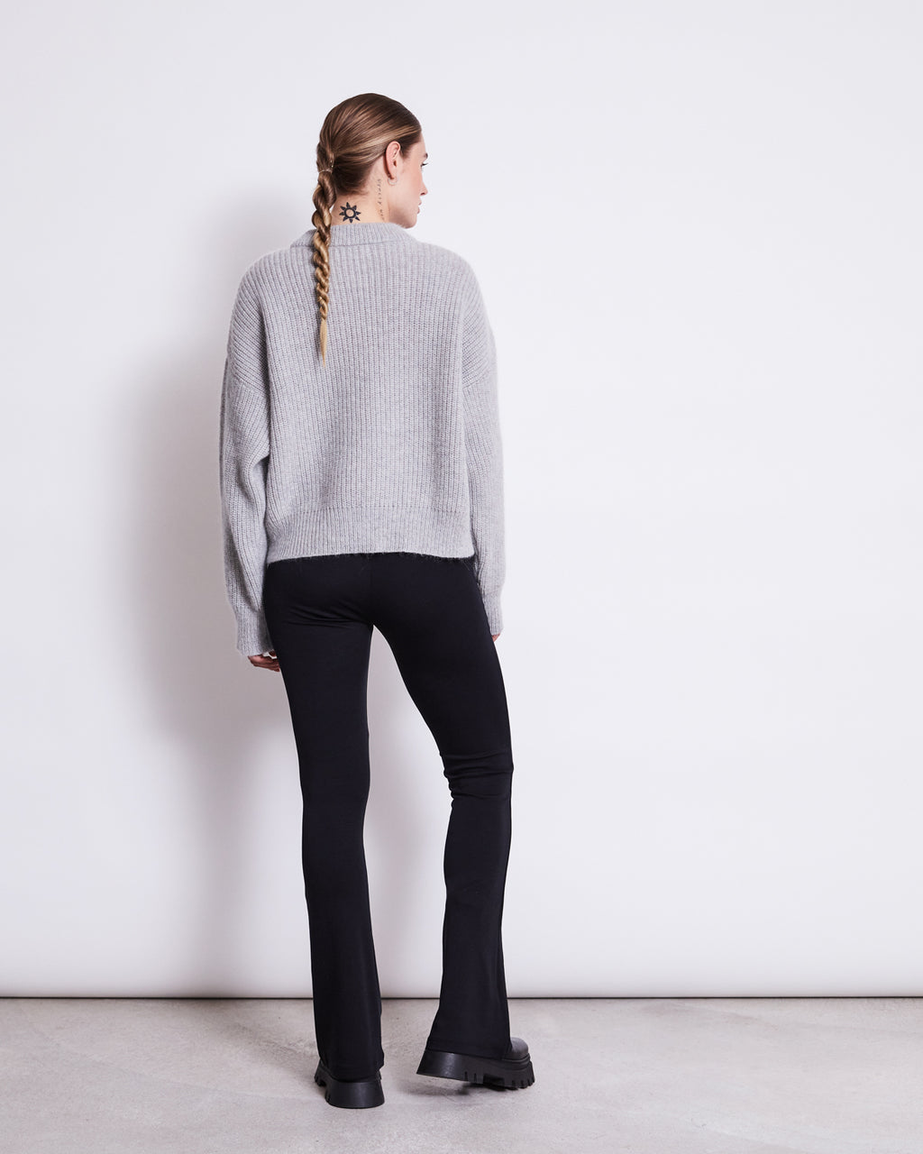FLARED LEGGINGS BLACK Leggings jan-n-june 3