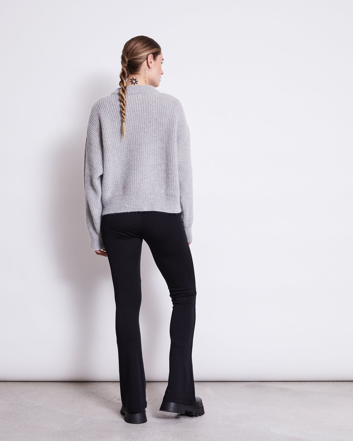 FLARED LEGGINGS BLACK Leggings jan-n-june 3