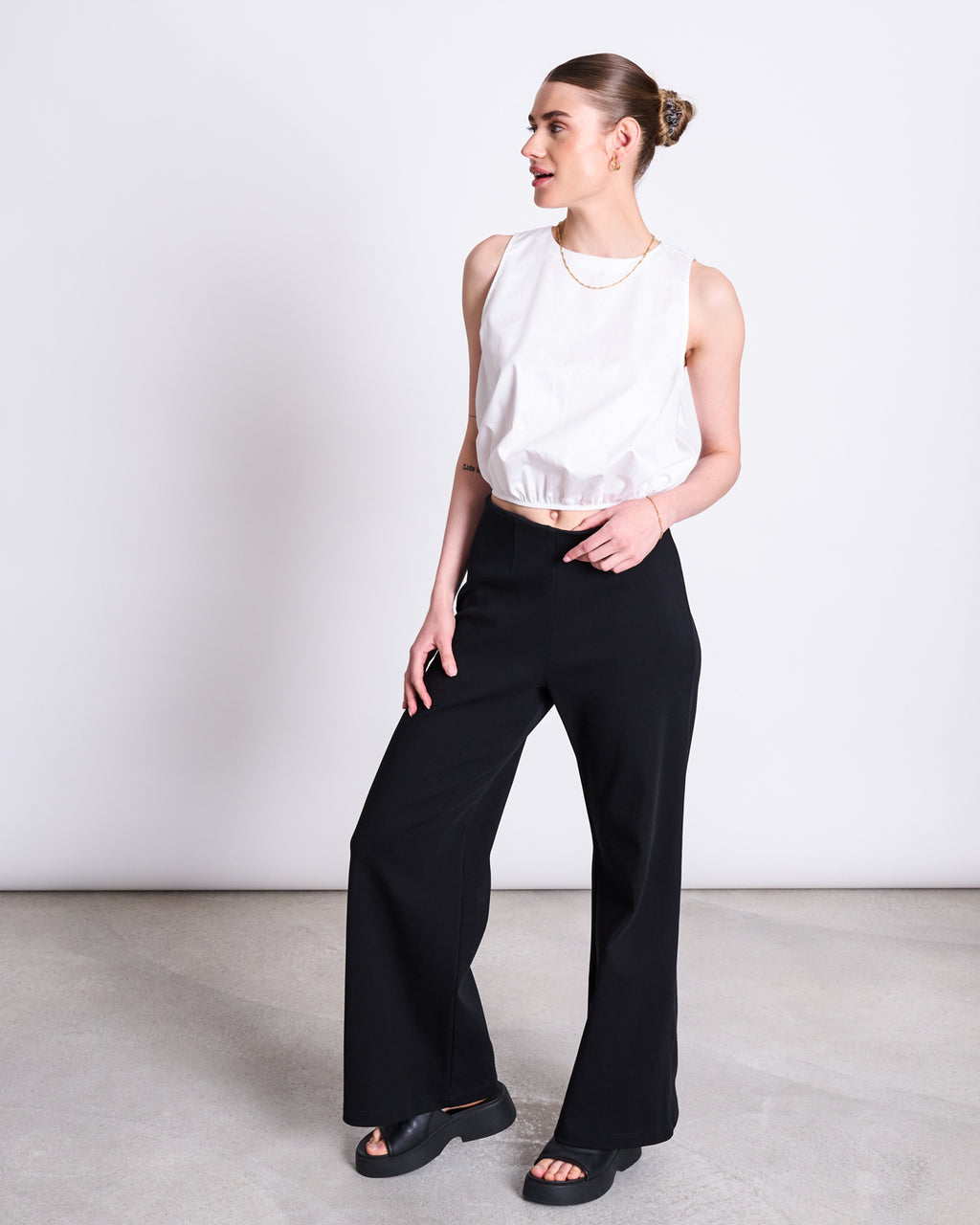 COTTON TOP AMALIEN WHITE Tops jan-n-june 2