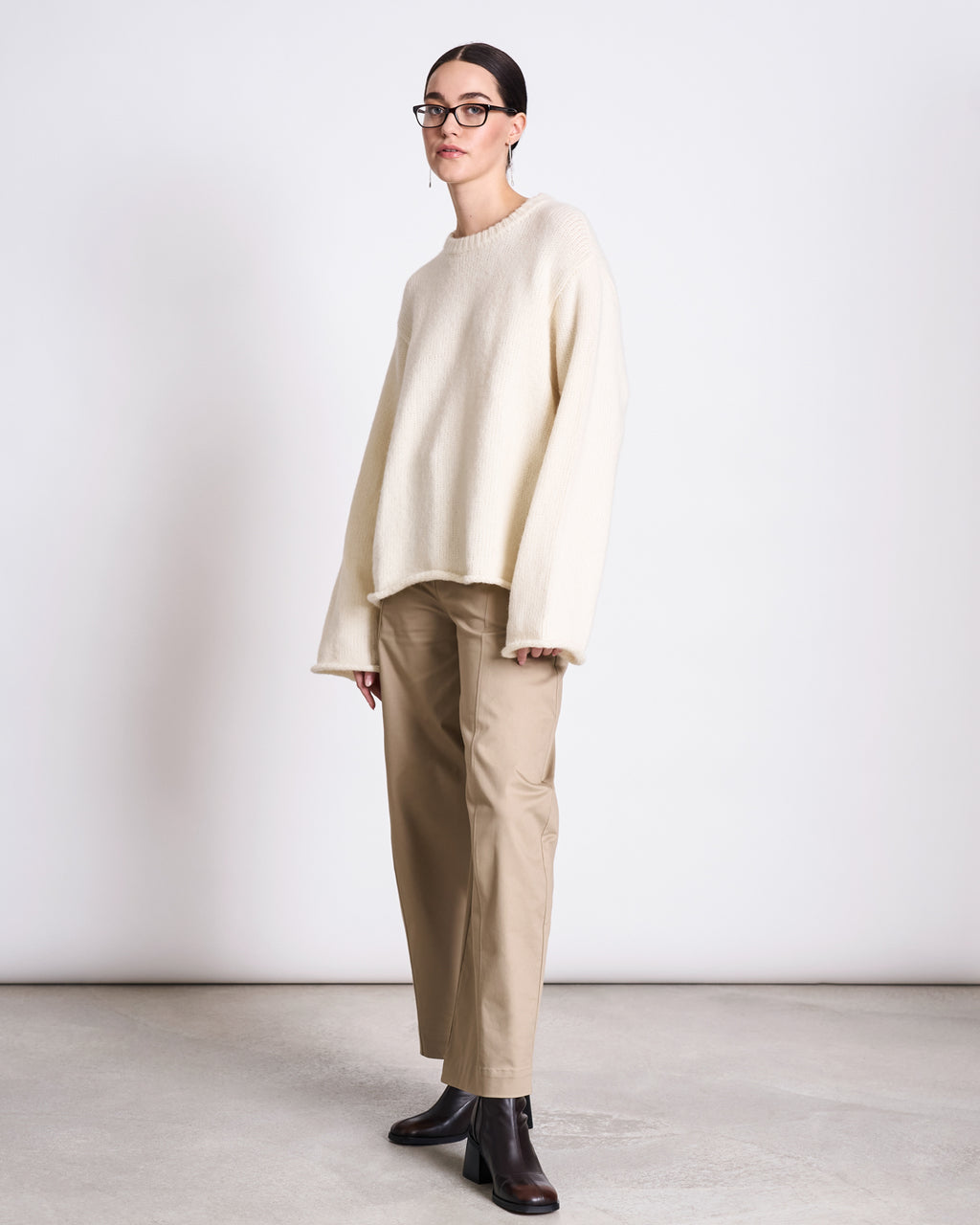 OVERSIZED ALPACA MIX JUMPER WOOLY SONA OFFWHITE Jumper jan-n-june 10