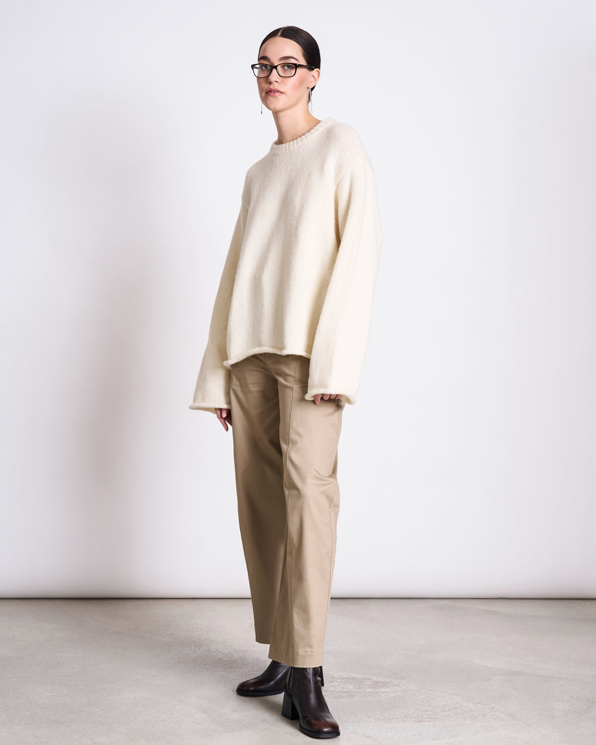 OVERSIZED ALPACA MIX JUMPER WOOLY SONA OFFWHITE Jumper jan-n-june 10