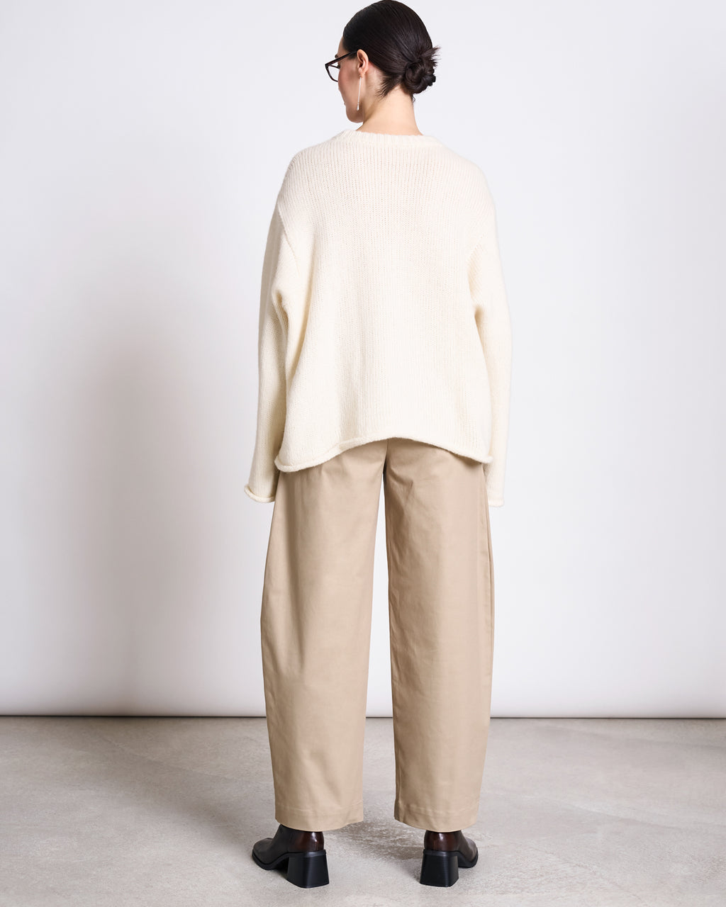 OVERSIZED ALPACA MIX JUMPER WOOLY SONA OFFWHITE Jumper jan-n-june 11