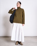 TURTLENECK MUA WOODY OLIVE GOTS Longsleeve jan-n-june 1