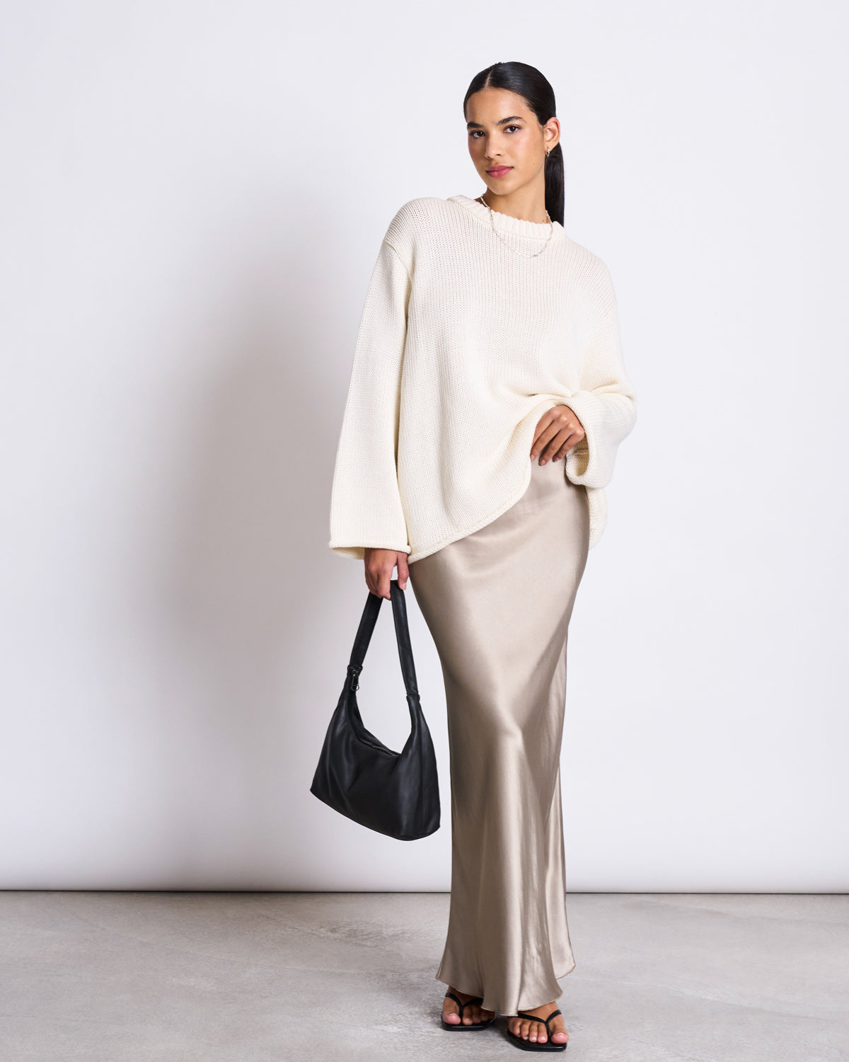 JUMPER SONA OFFWHITE GOTS Knits jan-n-june 1