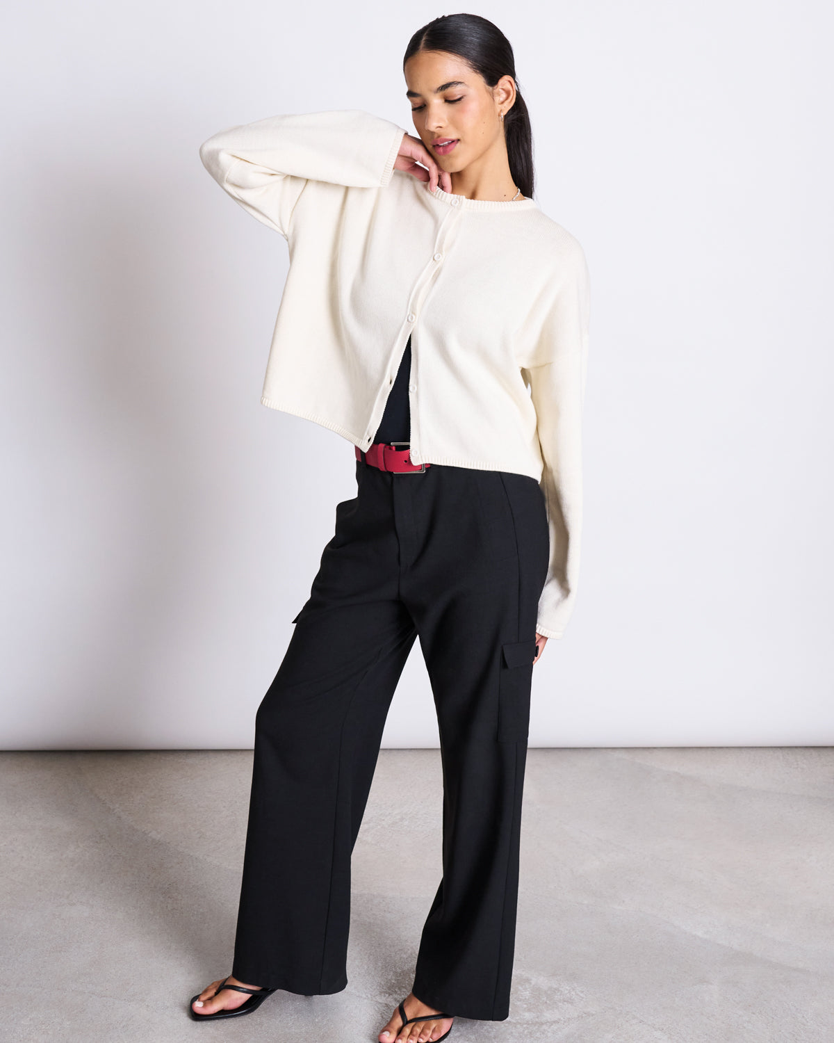 LIGHT CARDIGAN ASAS OFFWHITE GOTS T-shirt jan-n-june 5