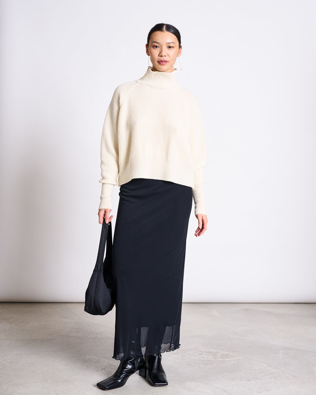 HIGH-NECK JUMPER WOOLY OLA OFFWHITE GOTS Jumper jan-n-june 4