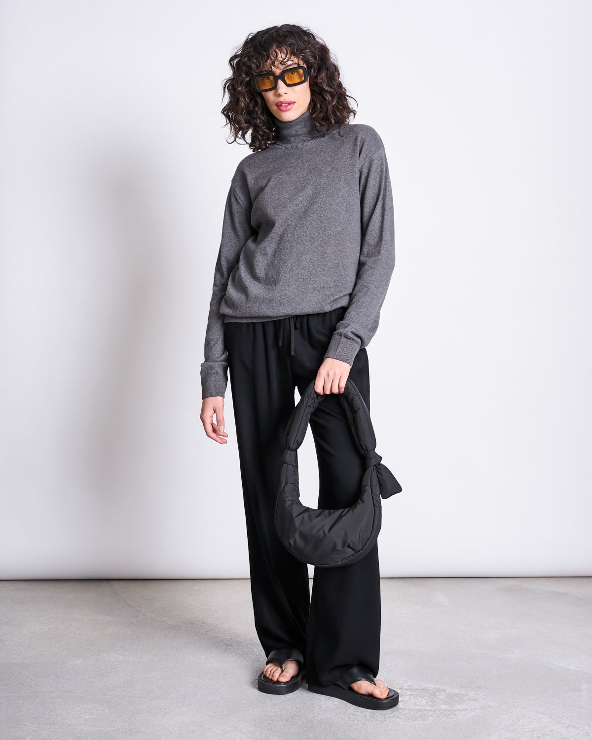 LEFRIK BAG BIWA PUFFY MICRO BLACK jan-n-june 2