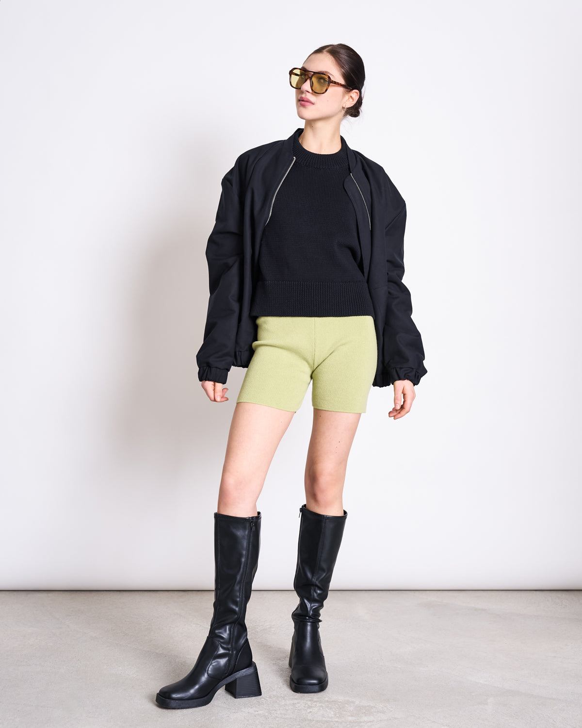 BIKER SHORTS ALVA MOSS Shorts jan-n-june 1