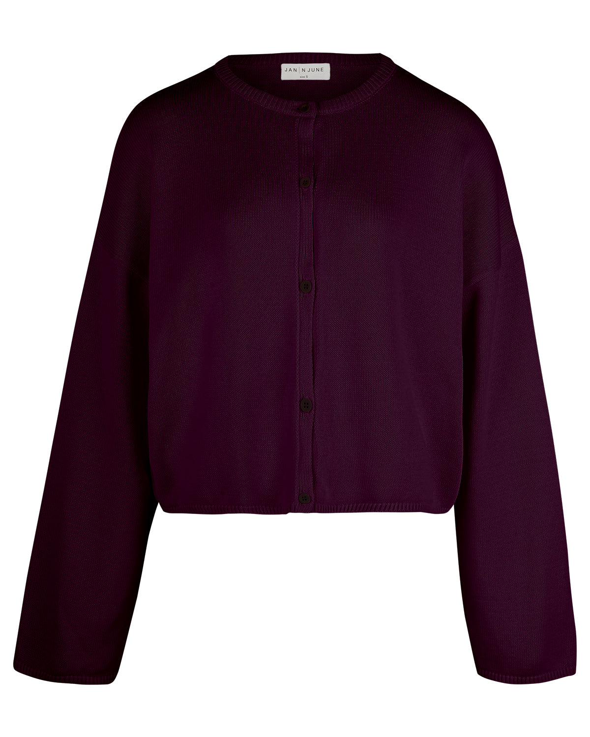 LIGHT CARDIGAN ASAS CHERRY LACQUER GOTS Cardigan jan-n-june 6