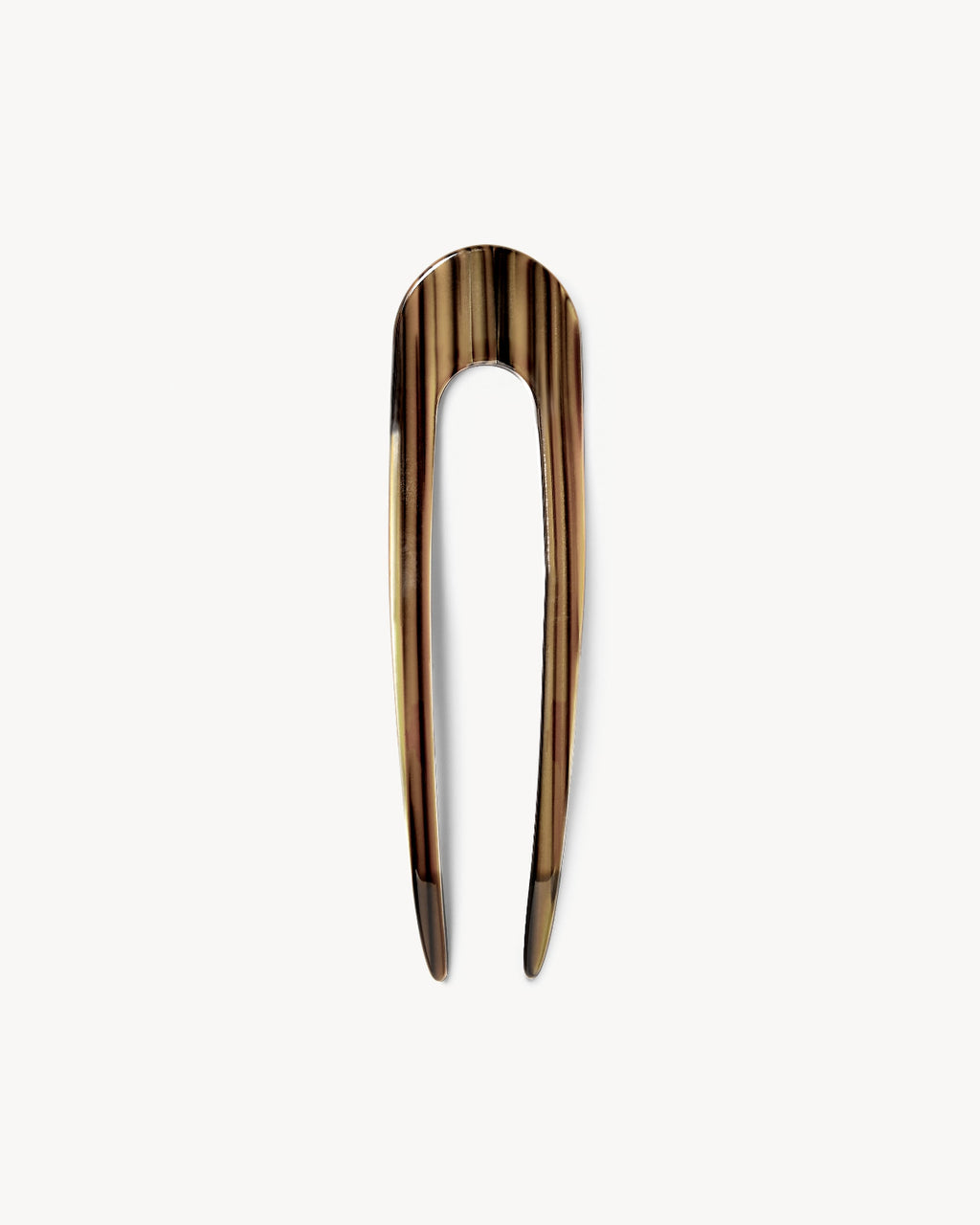 MACHETE FRENCH HAIR PIN TIGER'S EYE Clip jan-n-june 2