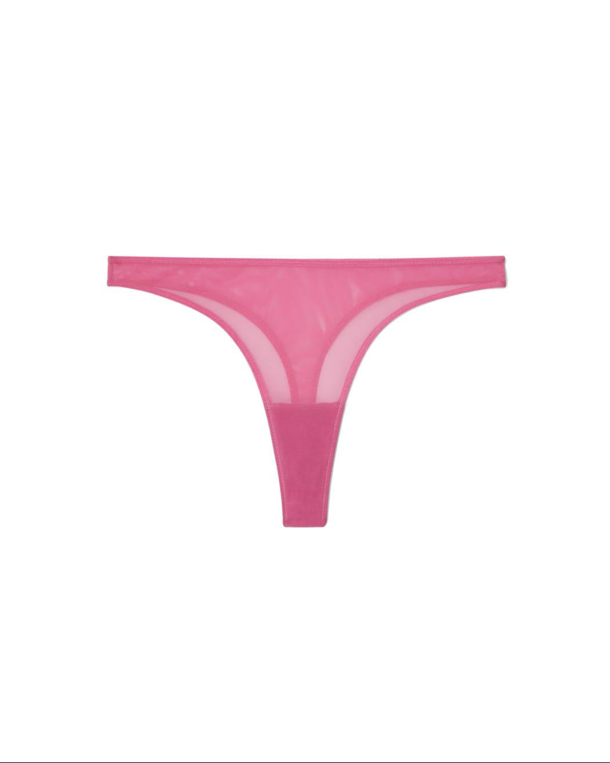 UNDERSTATEMENT MESH THONG CANDY PINK Lingerie jan-n-june 1