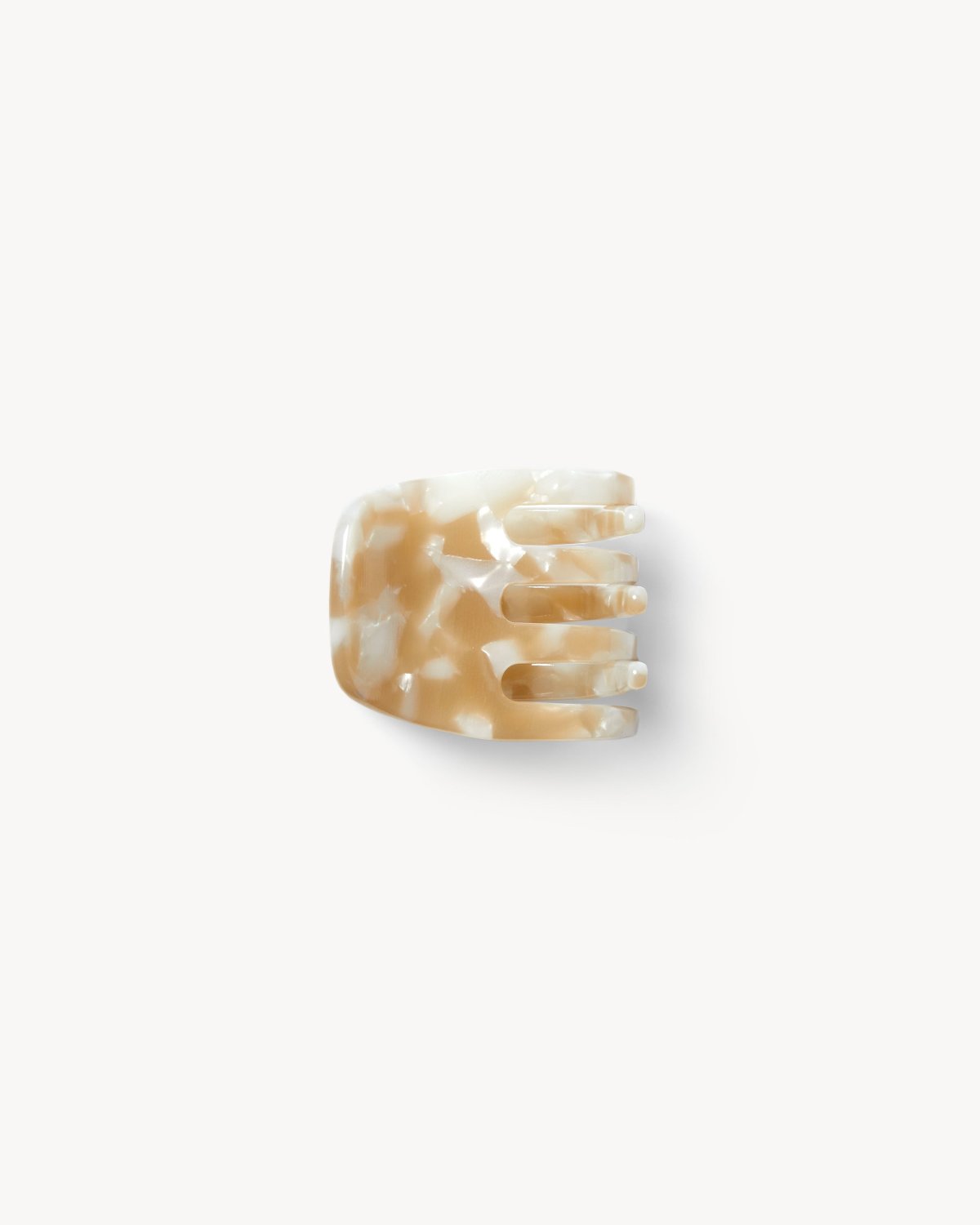 MACHETE MINI CLAW TAUPE SHELL accessoires jan-n-june 3