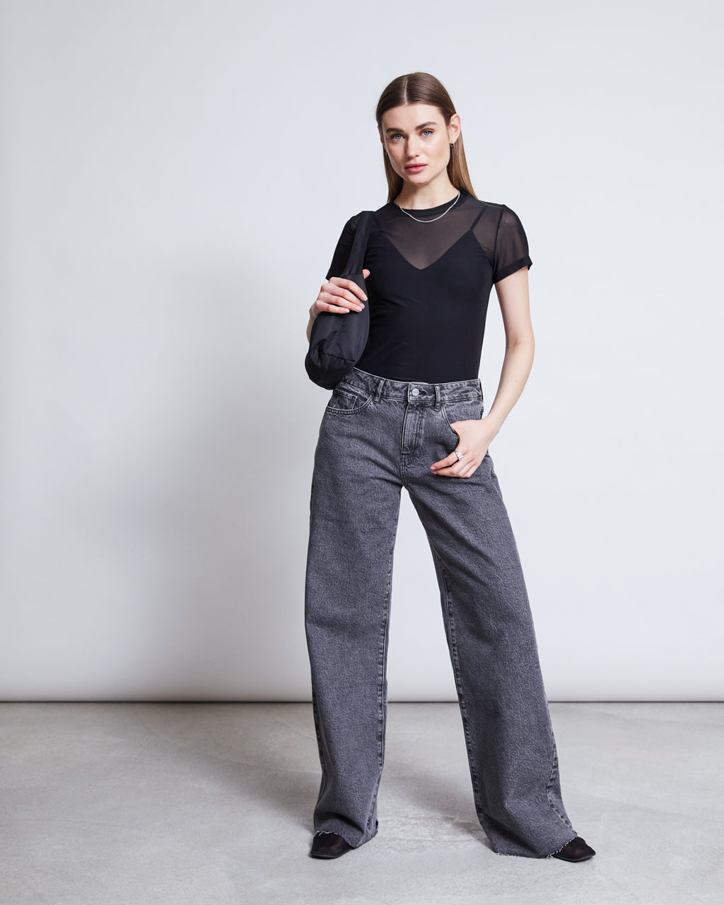 WIDE LEG JEANS SUNNY LIGHT GREY jan-n-june 9