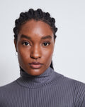 TENCEL™ LYOCELL TURTLENECK MIO DARK GREY Longsleeve jan-n-june 1