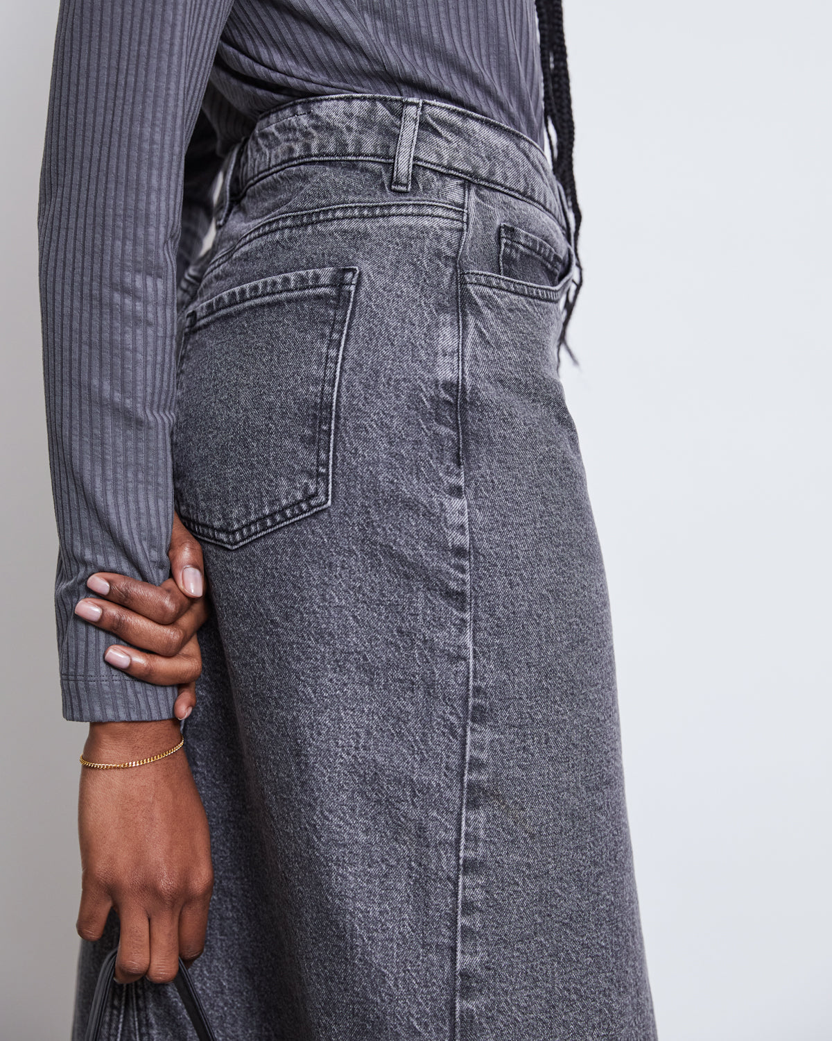 TENCEL™ LYOCELL TURTLENECK MIO DARK GREY Longsleeve jan-n-june 6