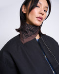PRINTED COTTON SCARF VAD DARK LEO PRINT Accessories jan-n-june 1