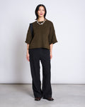 ALPACA KNIT SHIRT VAIL ROSEMARY Sweater jan-n-june 1