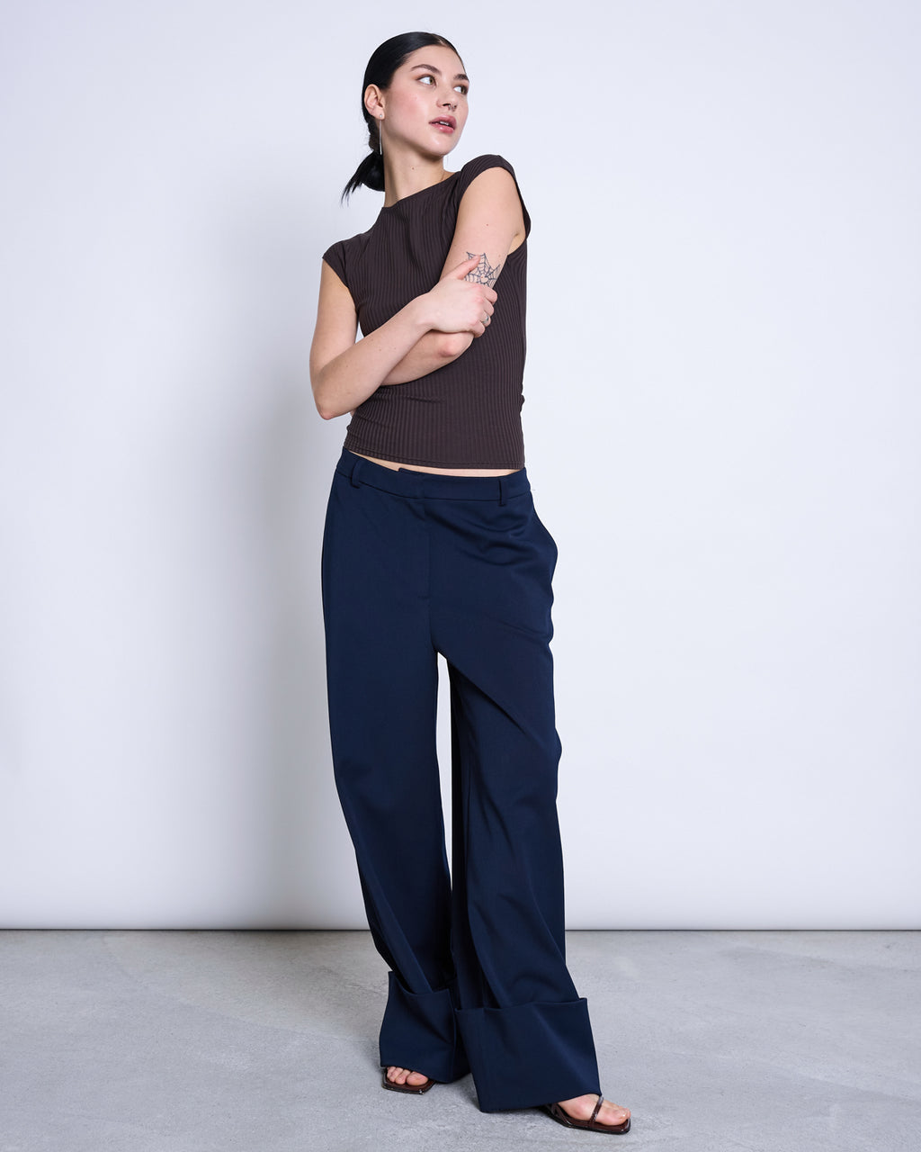 TENCEL™ LYOCELL RIB T-SHIRT APIS MUD T-shirt jan-n-june 2