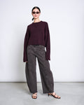 BARREL LEG DENIM JEANS FAYA MUD GOTS Pants jan-n-june 1