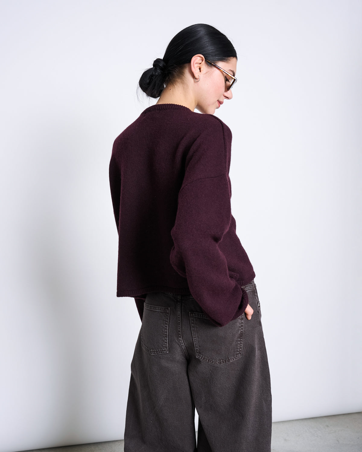 BARREL LEG DENIM JEANS FAYA MUD GOTS Pants jan-n-june 5