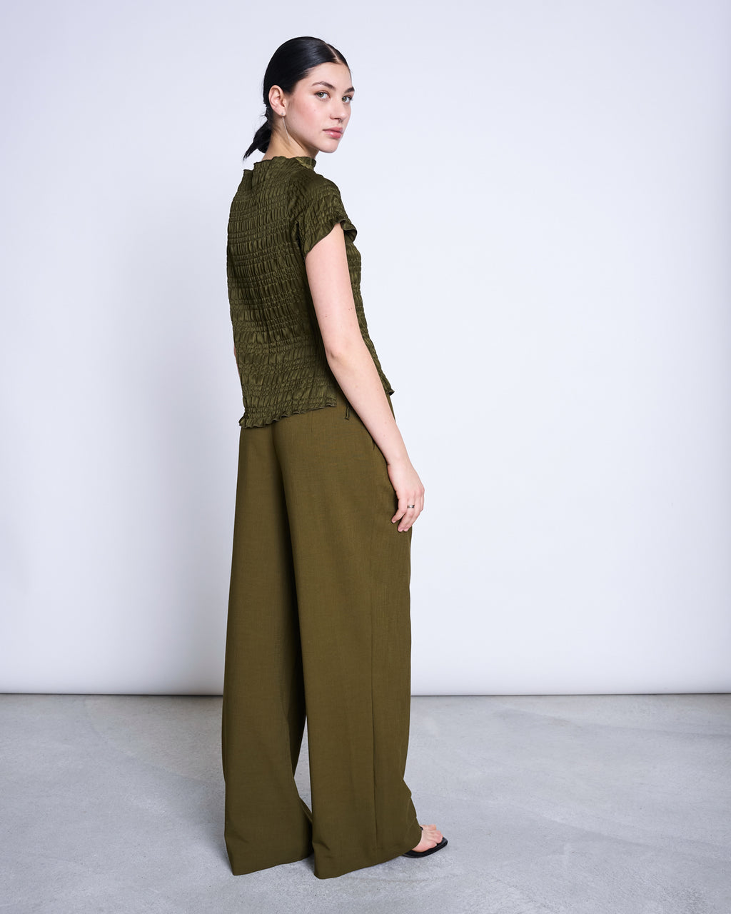SMOCKED T-SHIRT FERN ROSEMARY T-shirt jan-n-june 5
