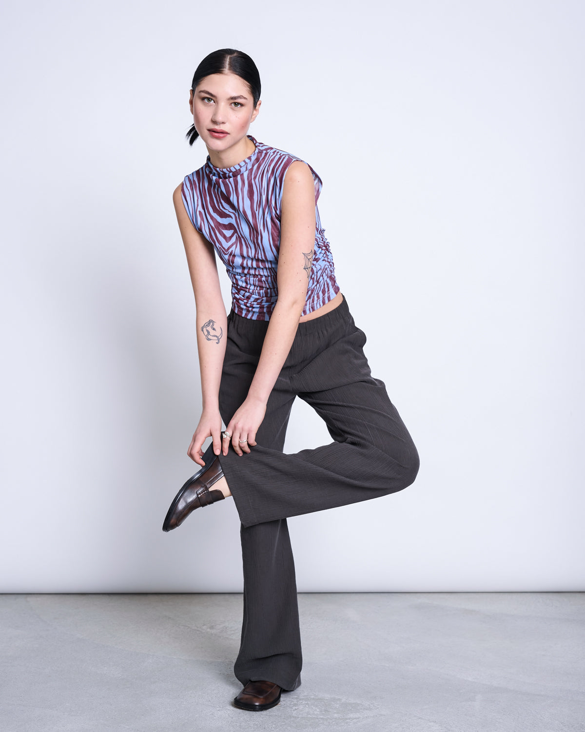 CRINKLE PANTS HAVA MUD Pants jan-n-june 3