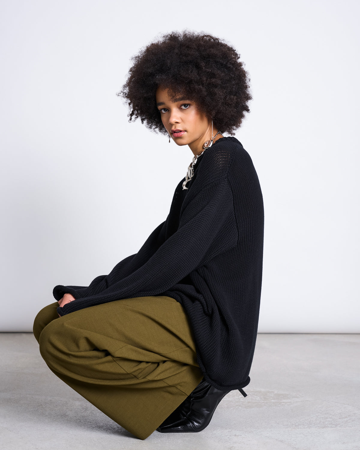 PLEATED WIDE PANTS NIVA ROSEMARY Pants jan-n-june 3