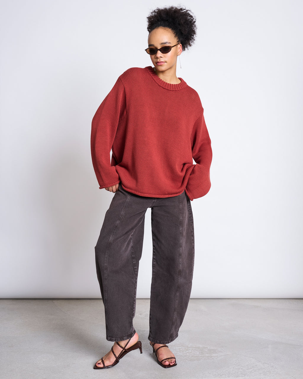 JUMPER SONA MID RED GOTS Sweater jan-n-june 3
