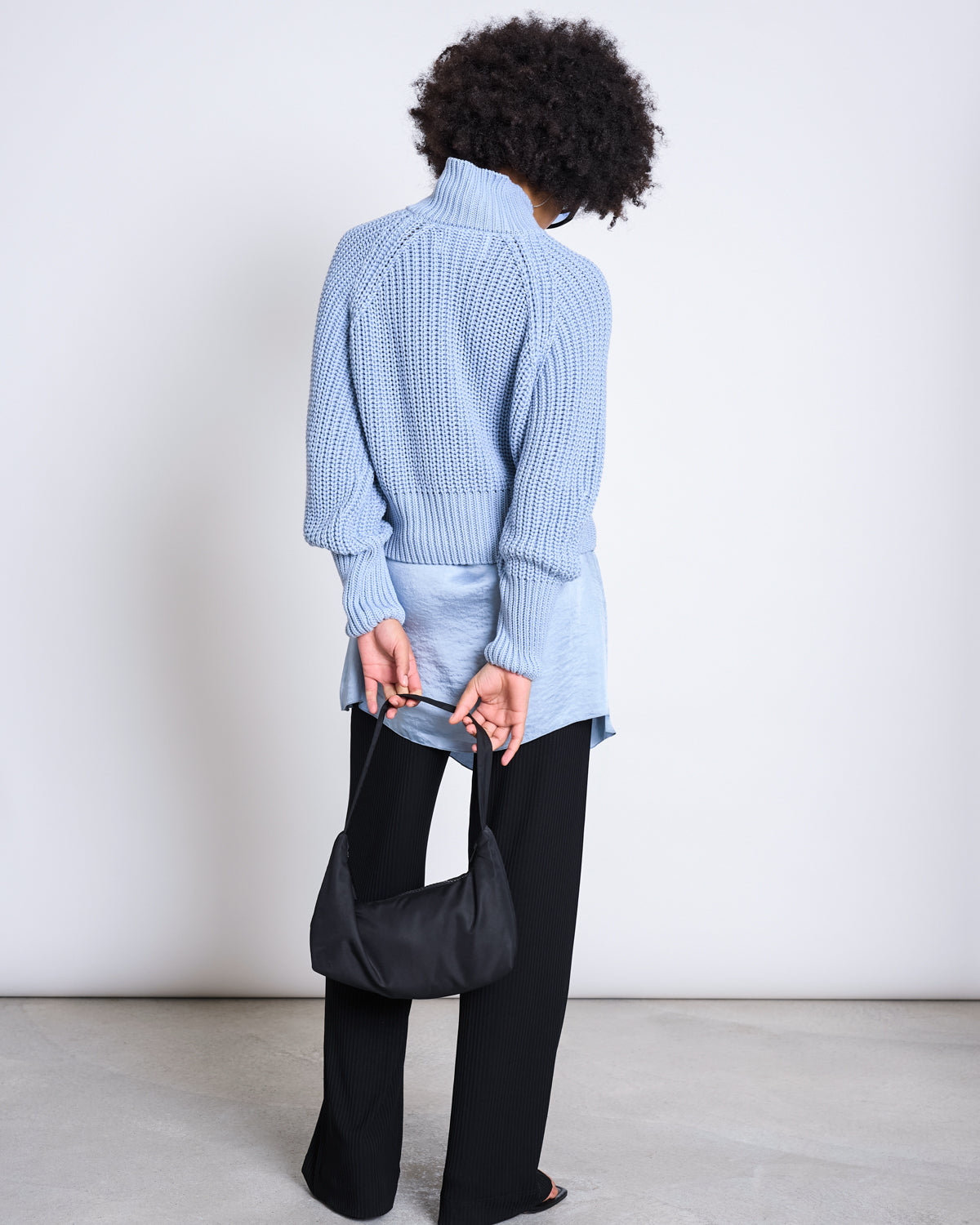 NECKHOLDER TOP WISP MID BLUE T-shirt jan-n-june 6