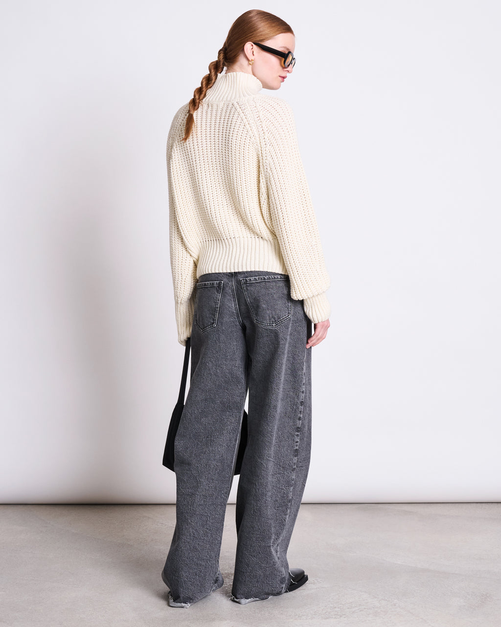 JUMPER OLA OFFWHITE GOTS Turtleneck jan-n-june 4