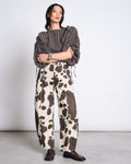 PUFFY SLEEVE BLOUSE NIBS MUD STRIPED GOTS Blouse jan-n-june 1