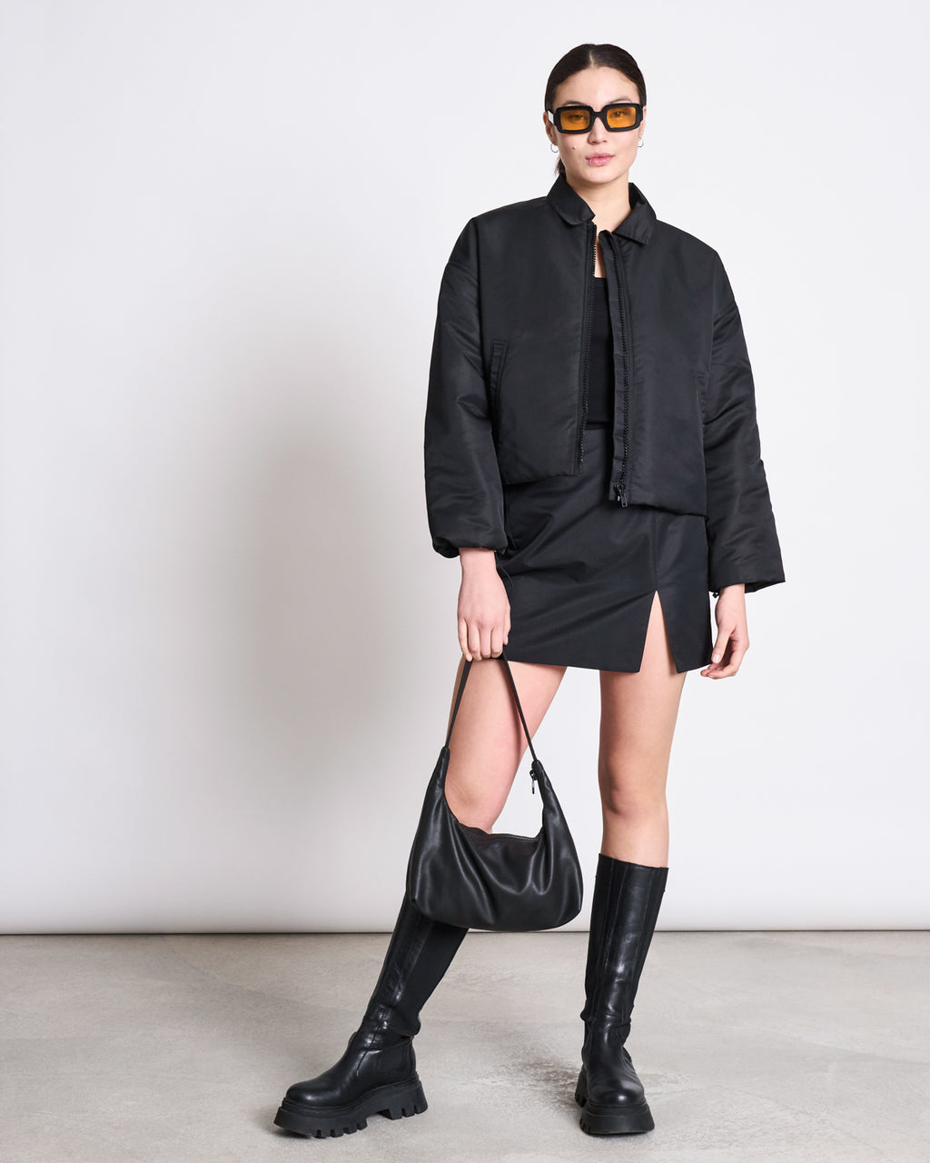 MINI REC. SKIRT TAZE BLACK jan-n-june 2