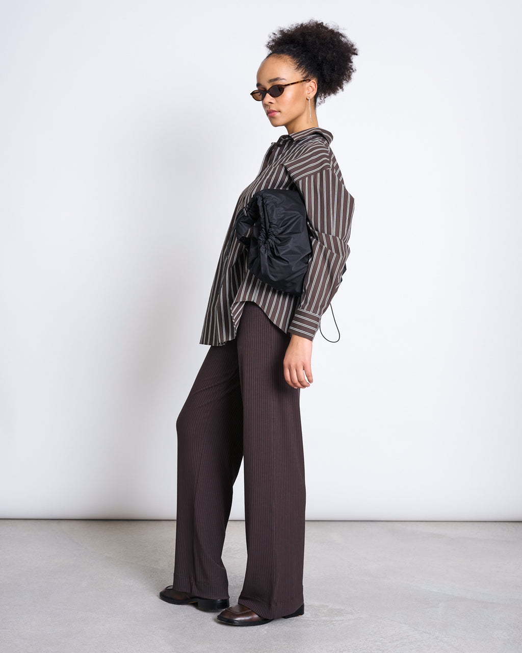 TENCEL™ LYOCELL RIB PANTS SMILLA MUD Pants jan-n-june 7