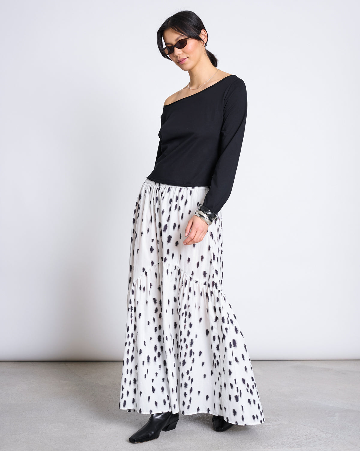 OFFSHOULDER LONGSLEEVE ARBA BLACK Longsleeve jan-n-june 3
