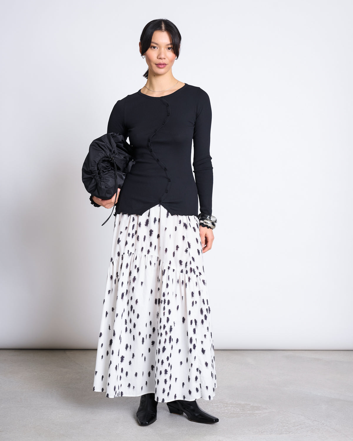 BUTTONED LONGSLEEVE SERPENS BLACK GOTS Longsleeve jan-n-june 1